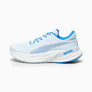 Tenis de correr Magnify NITRO 2 para mujer, Icy Blue-Ultra Blue, extralarge